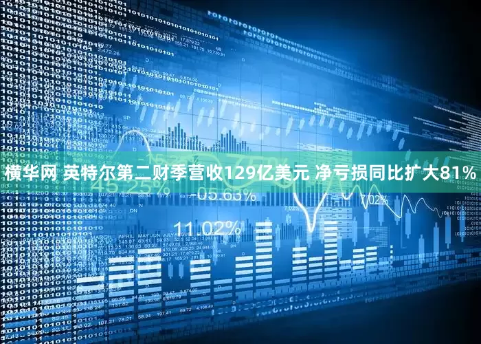 横华网 英特尔第二财季营收129亿美元 净亏损同比扩大81%